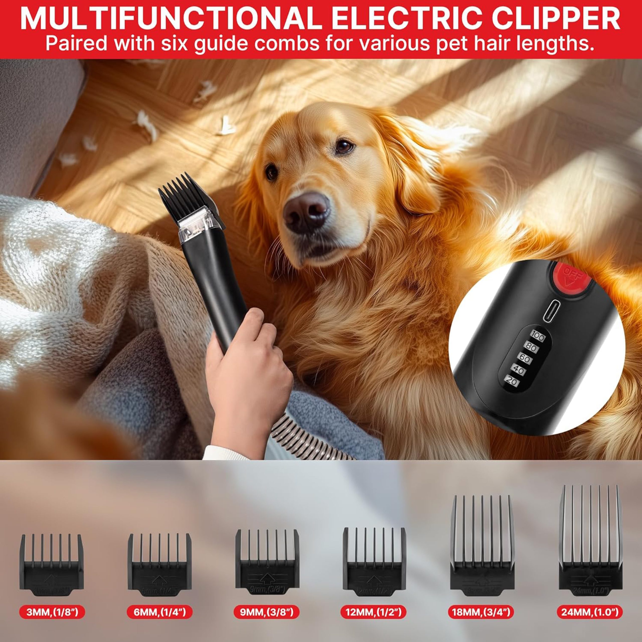 Shop-Vac® 4-in-1 Pet Grooming & Vacuum - Image 4