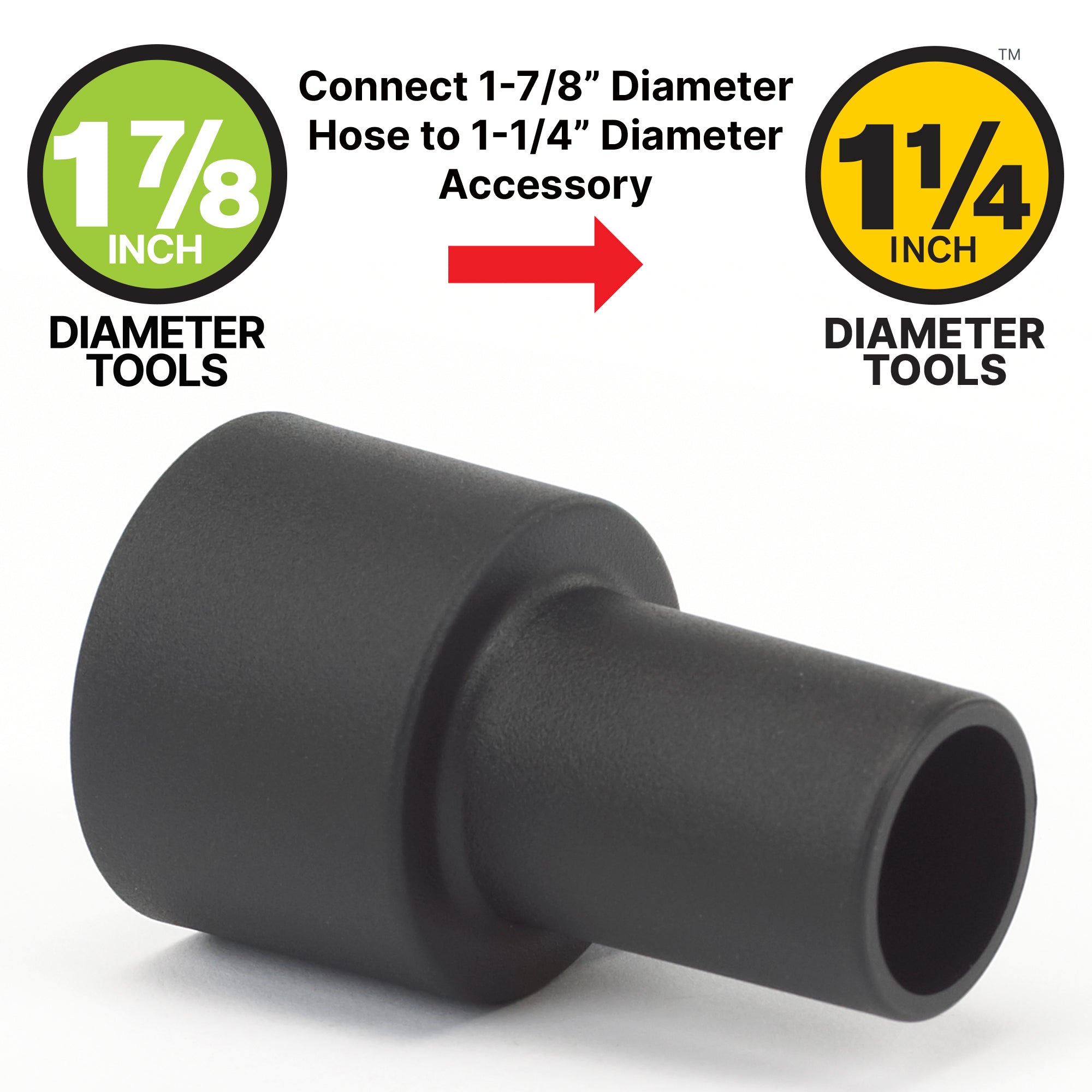 Shop-Vac® 3-Piece Vacuum Hose Adaptor Kit - Image 3